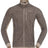 Norrona men's full-zip fleece jacket with contrast side panels and chest pocket