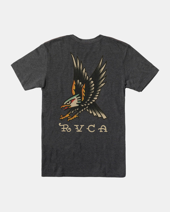 RVCA Bert Eagle T-Shirt - Black