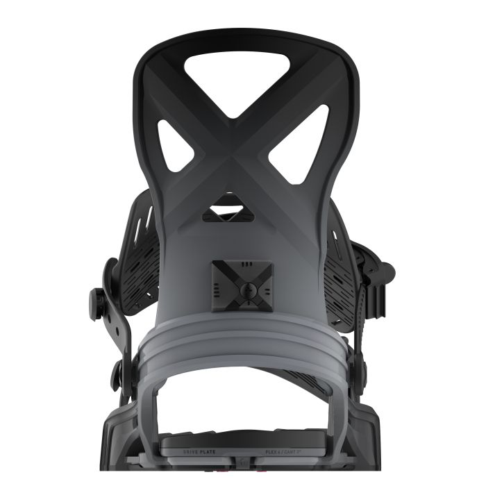 Bent Metal Anvil Snowboard Bindings 2025 - Black