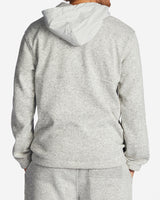 Billabong A/Div Boundary Hooded Half Zip Pullover - Grey Heather