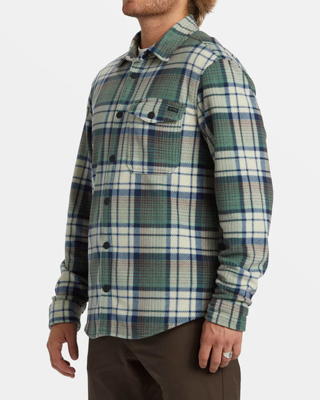 Billabong A/Div Furnace Flannel Shirt - Taupe