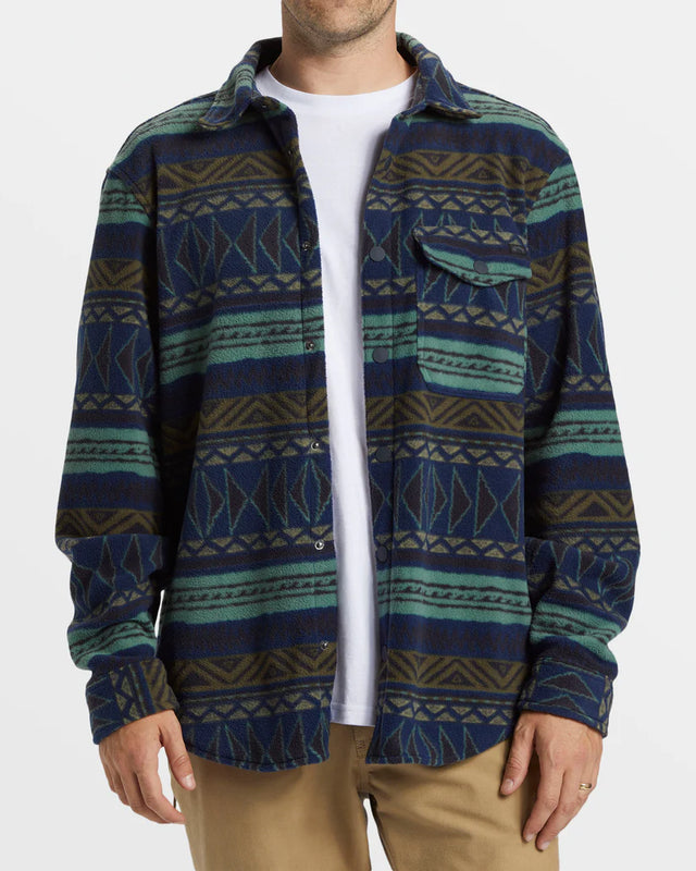 Billabong A/Div Furnace Flannel Shirt - Dusty Navy