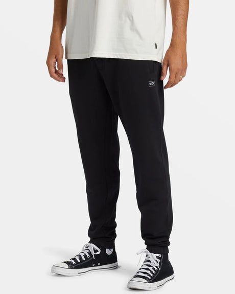 Billabong All Day Elastic Waist Sweatpant - Black/Black