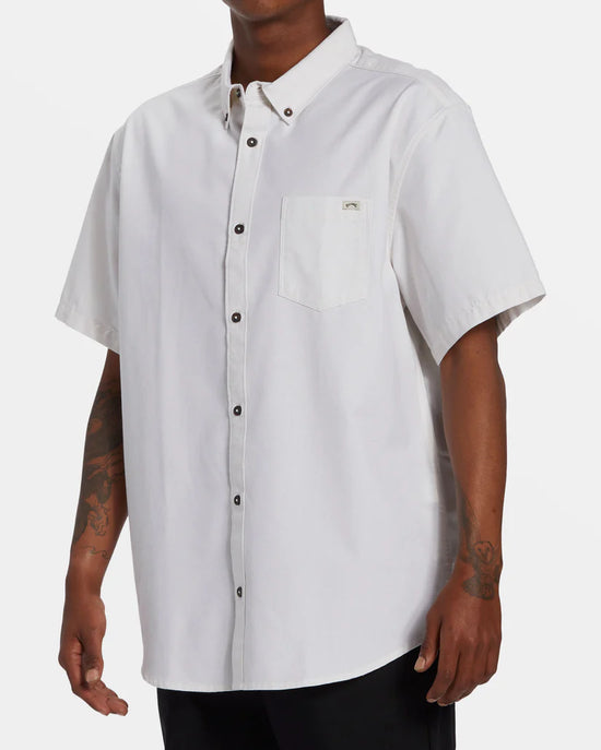 Billabong All Day Short Sleeve Woven Shirt - Chino