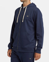 Billabong All Day Zip-Up Hoodie - Dusty Navy