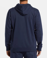 Billabong All Day Zip-Up Hoodie - Dusty Navy