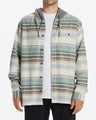 Billabong Baja Hooded Flannel Shirt  -Cream