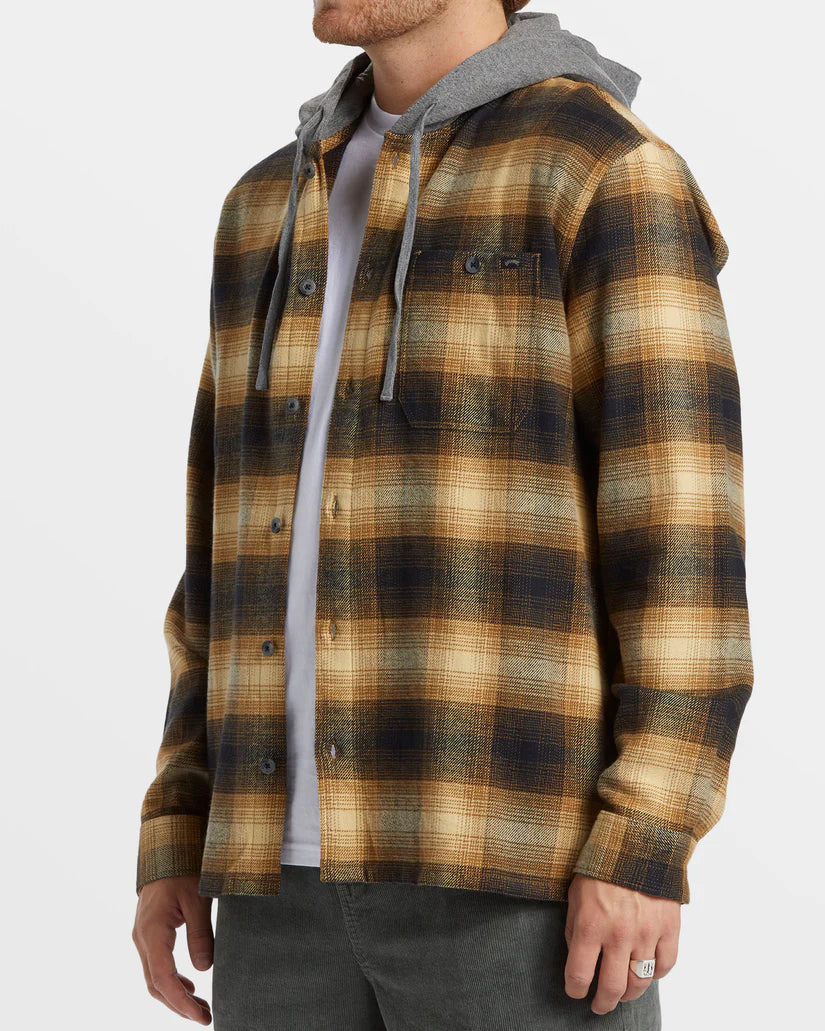 Billabong Baja Hooded Flannel Shirt