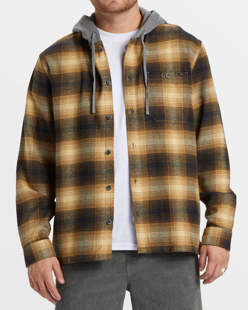 Billabong Baja Hooded Flannel Shirt