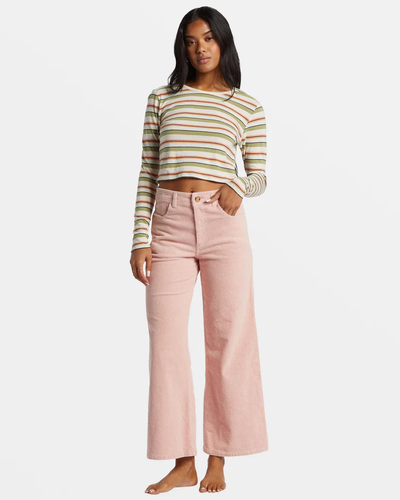 Billabong Be Free Corduroy Pants - Dusty Peach