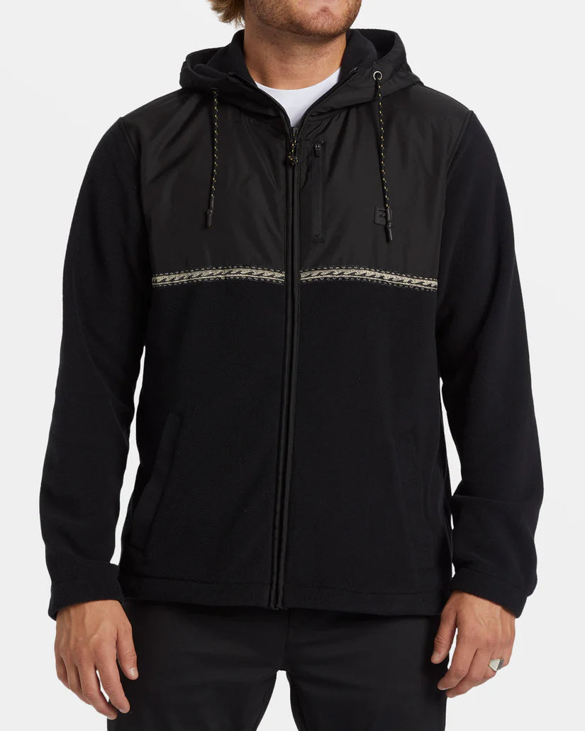 Billabong Boundary Lite Zip-Up Hoodie - Black