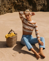 Billabong Clare Crew Neck Sweater - Sandalwood