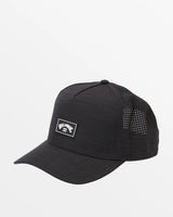 Billabong Crossfire Snapback Hat - Black Slub