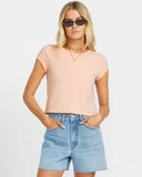 Billabong Daily Knit Tee - Dusty Peach