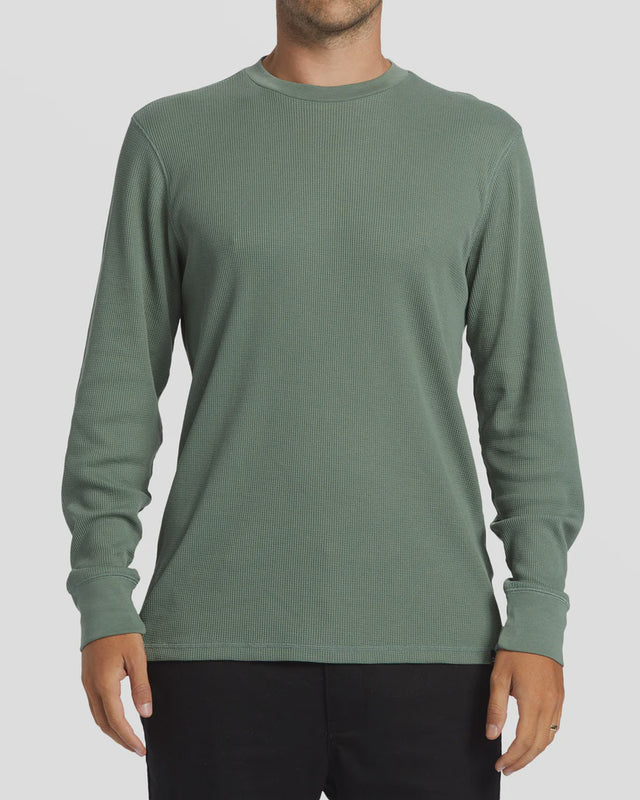 Billabong Essential Long Sleeve Thermal Top - Fern