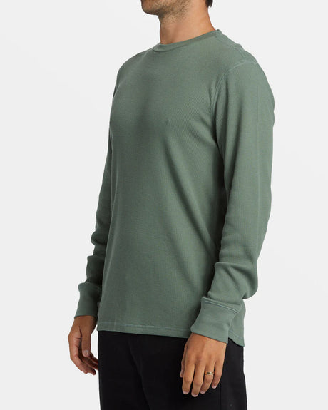 Billabong Essential Long Sleeve Thermal Top - Fern