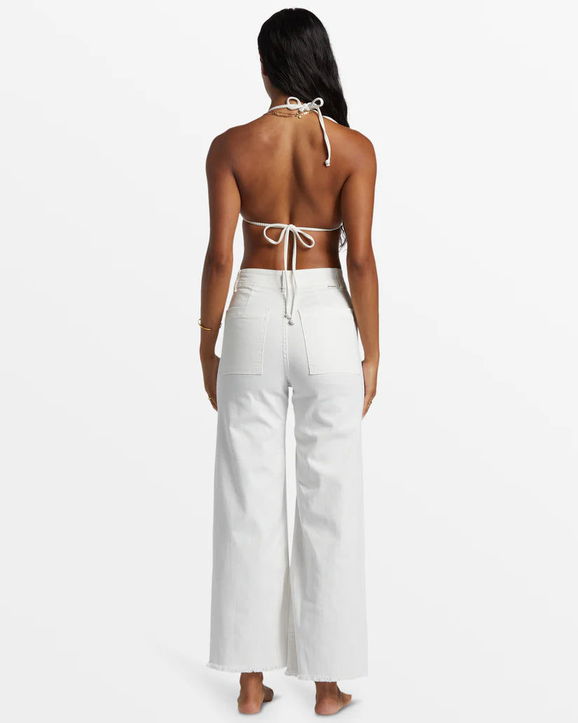 Billabong Free Fall High-Waist Pants - Salt Crystal 1