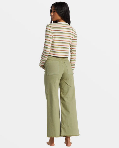 Billabong Free Fall High-Waist Pants - Army