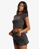 Billabong High Tides Denim Shorts - Fade To Black