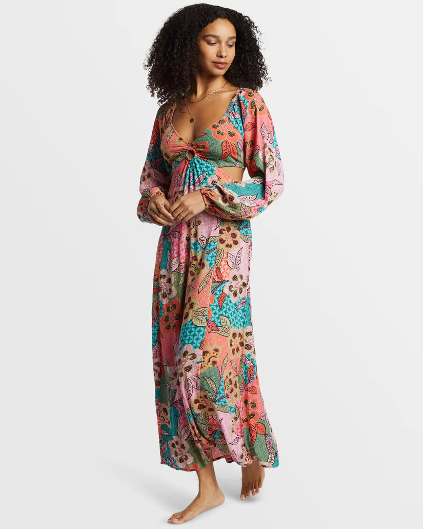 Billabong Last Call Maxi Dress - Emerald Bay