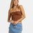 Billabong Lennox Tube Fitted Bandeau Top - Toasted Coconut