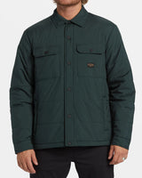 Billabong Montana Button Jacket - Forest Green