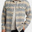 Billabong Offshore Jacquard Flannel Long Sleeve Shirt - Taupe