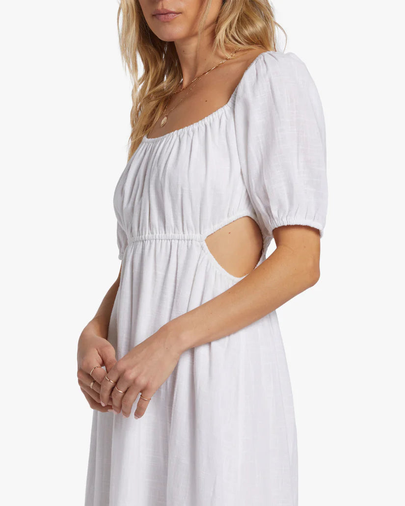 Billabong On The Coast Dress - Salt Crystal