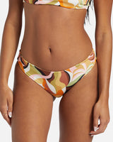 Billabong Return To Paradise Rev Lowride Bikini Bottoms - Multi