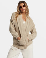 Billabong Sea Side Cardigan - Cobblestone