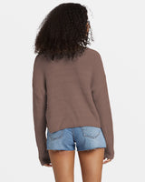 Billabong Shallow Waters Henley Sweater - Kona