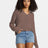 Billabong Shallow Waters Henley Sweater - Kona