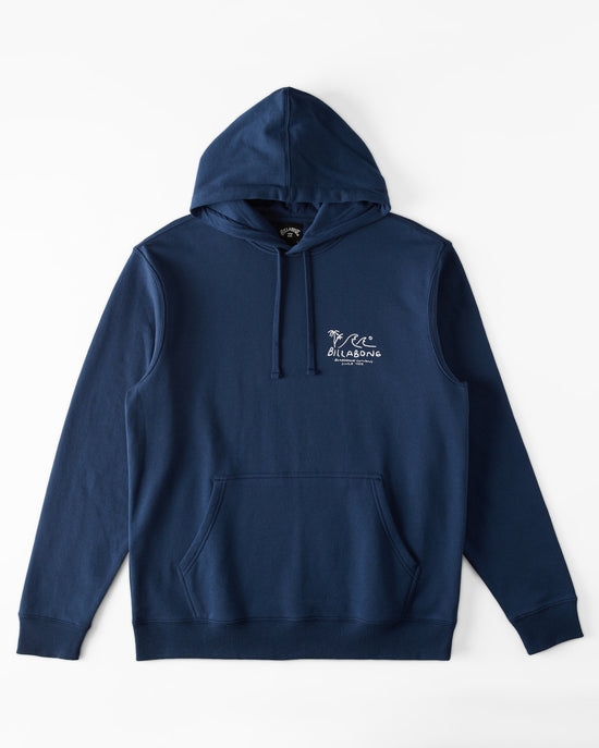 Billabong Short Sands Zip Sweatshirt - Dark Blue