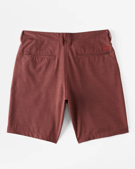 Billabong Crossfire Slub Submersible 19" Shorts - Dusty Red