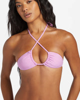 Billabong Sol Searcher Multi-Way Triangle Bikini Top - Lush Lilac