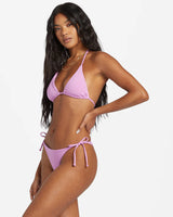 Billabong Sol Searcher Multi-Way Triangle Bikini Top - Lush Lilac