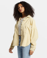 Billabong Stoked On You Oversized Long Sleeve Shirt - Mellow Daze