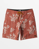 Billabong Sundays Lo Tide 19" Boardshorts - Terracotta