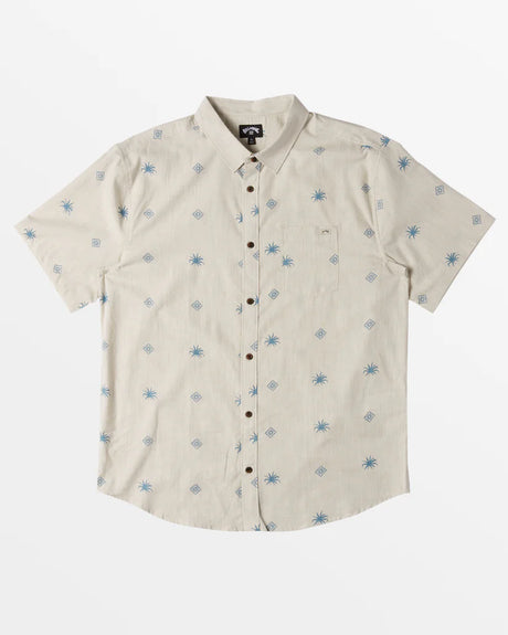 Billabong Sundays Mini Short Sleeve Shirt - Cream