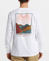 Billabong Sundown Long Sleeve T-Shirt- White