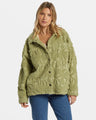 Billabong Sundown Sherpa Jacket - Avocado 