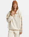 Billabong Surf Adventure Half-Zip Hoodie - White Cap