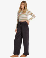 Billabong Sweet Sun Wide Leg Pant - Black Sands