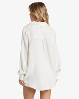 Billabong Swell Blouse - Salt Crystal 