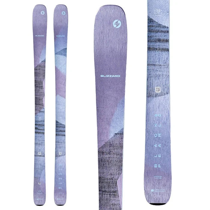 Blizzard Black Pearl 88 Women's Skis 2025 - Purple