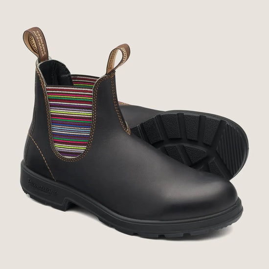 Blundstone 1409 Women's Originals Chelsea Boots - Stout Brown / Stripes