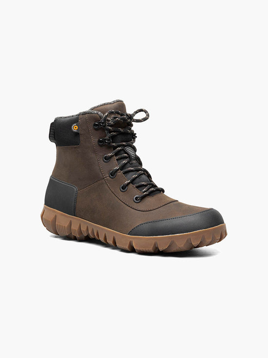 BOGS Men's Arcata Urban Leather Mid Boots - Chocolate