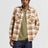 Brixton Bowery L/S Flannel - Whitecape Pinecone Brown Burro Brown