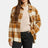 Brixton Bowery Women's Classic L/S Flannel - Washed Copper Whitecap