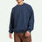 Brixton Embroidered Heavyweight Oversized Crew - Washed Navy